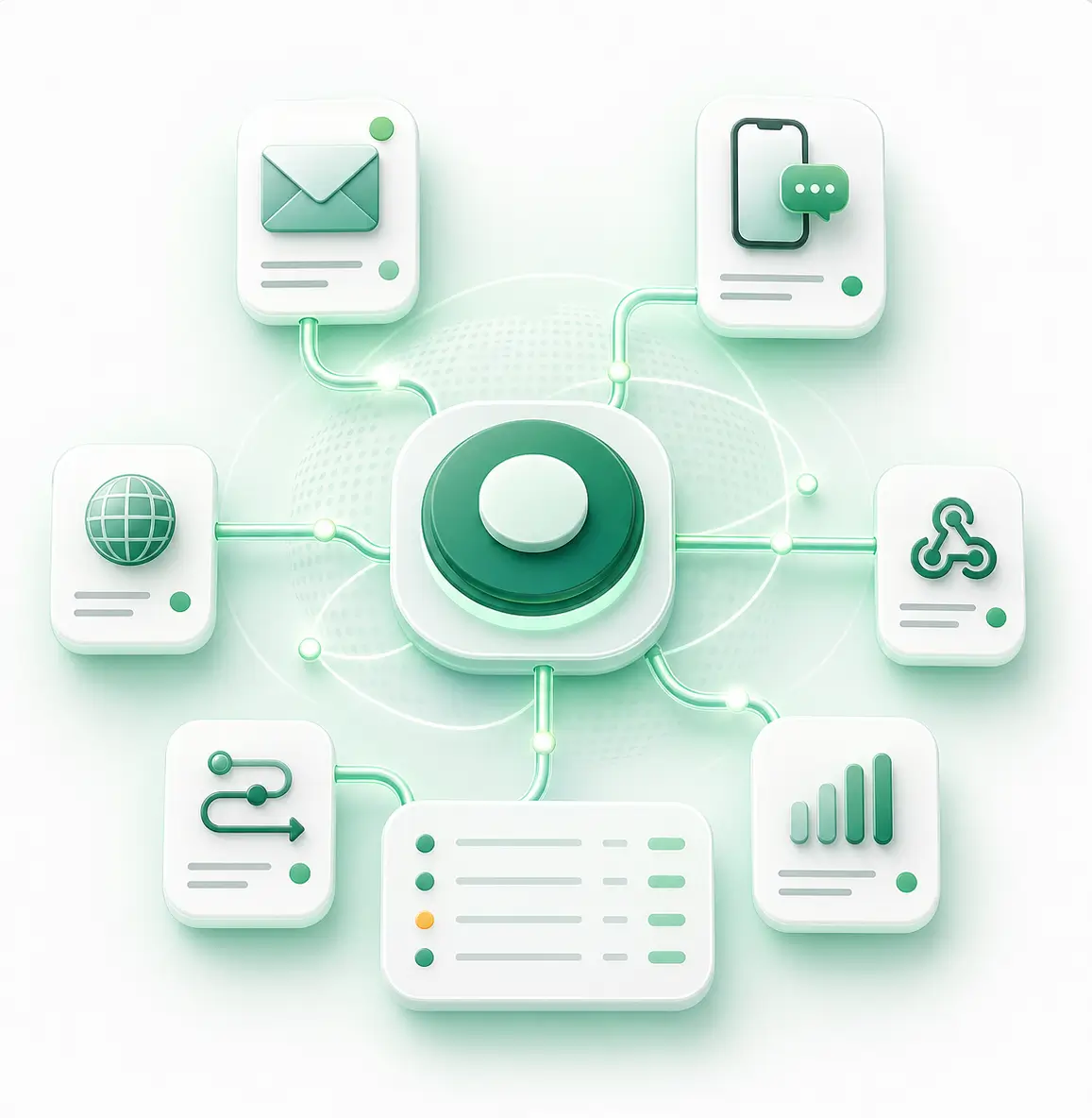 Messaging channels connected into one Supromail workspace